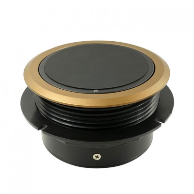 2020 Latest 10W Gold Desktop Embedded Qi Fast Wireless Phone Charger USB Ports